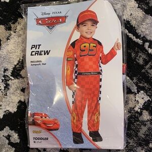 Spirit Red Cars Pit Crew Costume for Kids